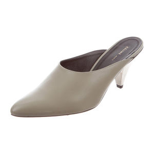 Celine Céline Leather Mule Pumps